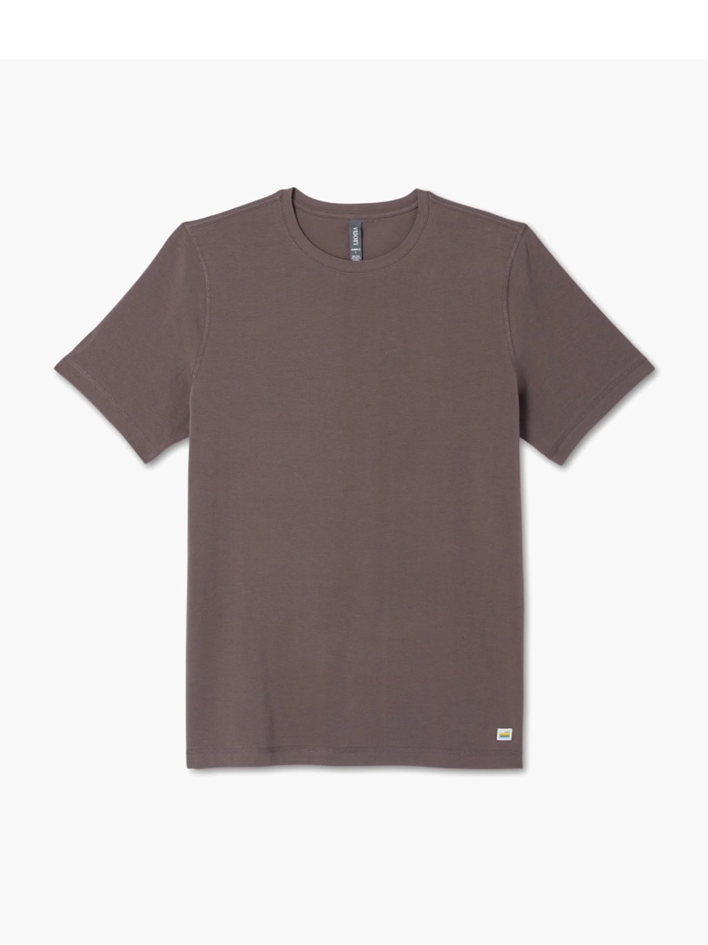 NWT Vuori Classic Crew Tee in Timber Brown